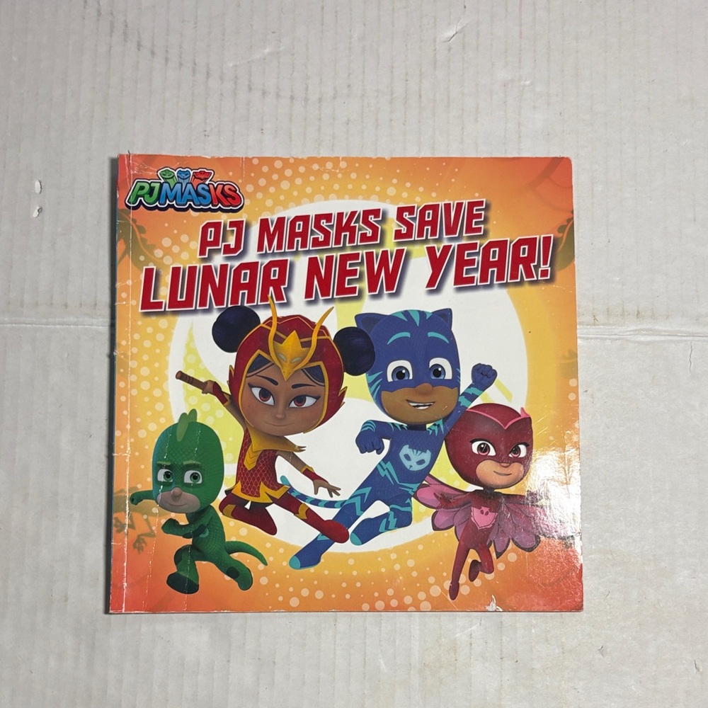 Save Lunar New Year! Children's Board Book - Orange
